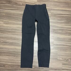 Everlane charcoal Black Side Zip Stretch Cotton put on Pant Size 00